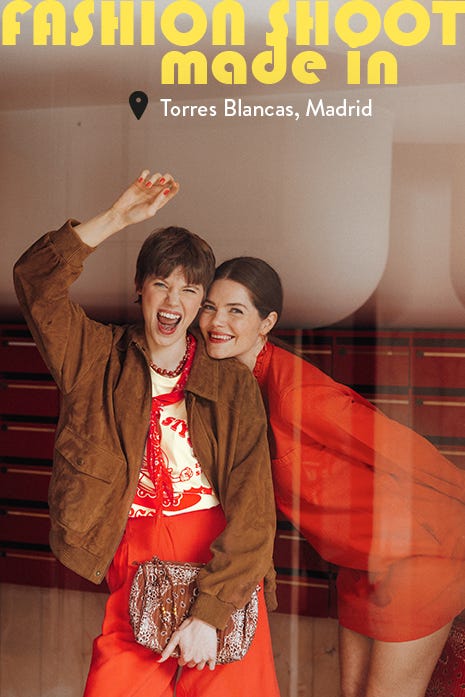 Fashion shoot made in