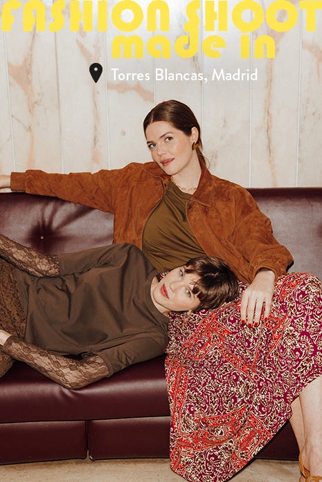 Fashion shoot made in