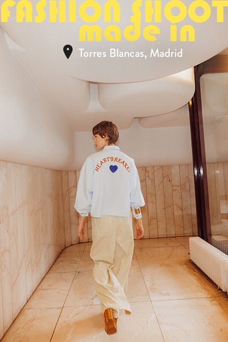 Fashion shoot made in