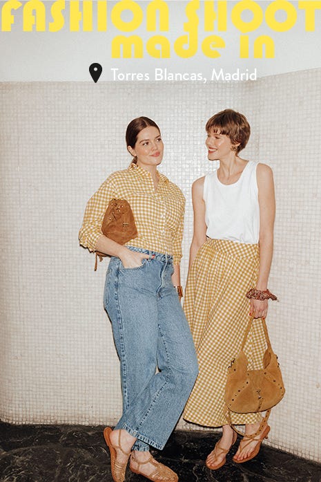 Fashion shoot made in