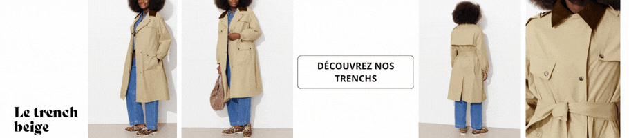 découvrez nos trenchs