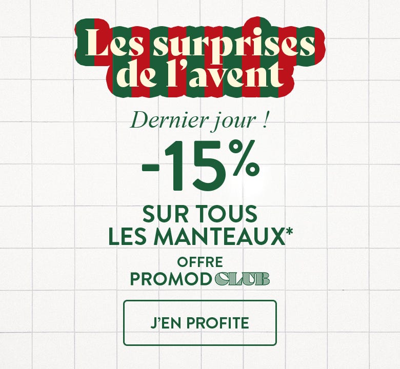 -15% manteaux 