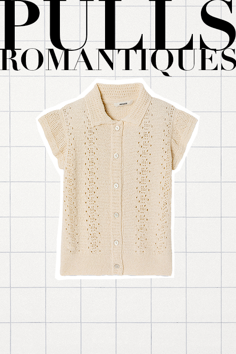 Pulls style romantique