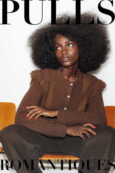 Pulls style romantique