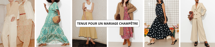 tenue pour un mariage compêtre