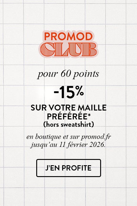 OP -15% sur votre maille 