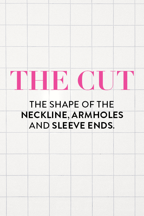 encart gif coupe, matière, fermeture