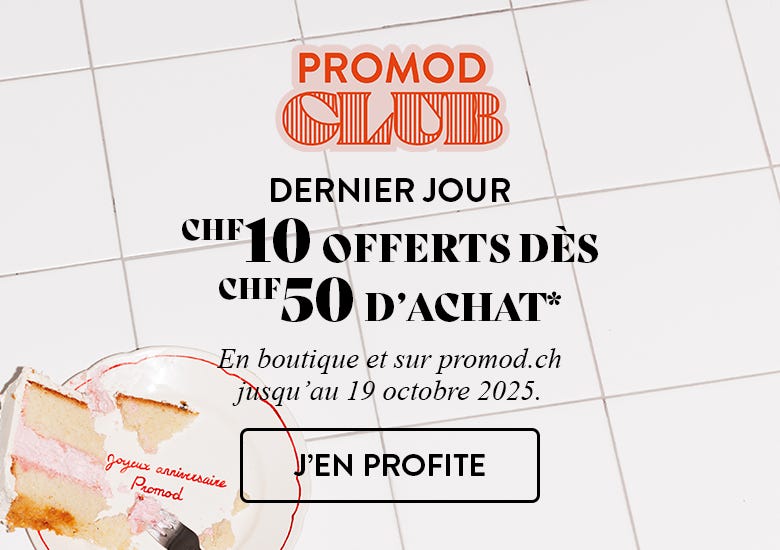 10€ offerts dès 50€ d'achat