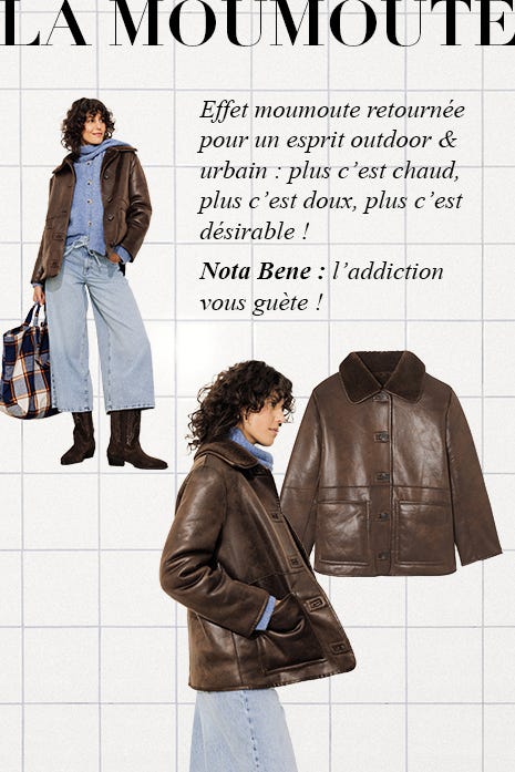 manteau en moumoute