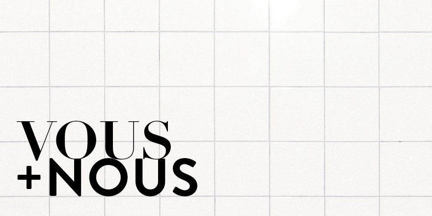 vous + nous