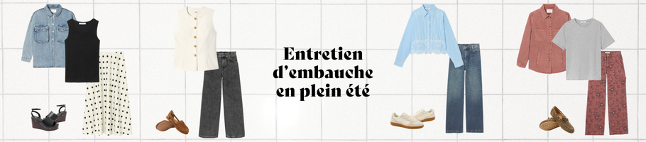 entretien d'embauche en plein été
