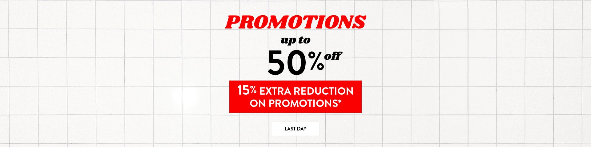-15% extra reduction*
