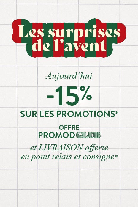 -15% sur les promos 