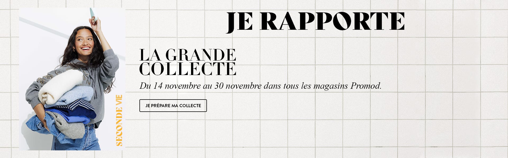 Grande collecte, je rapporte