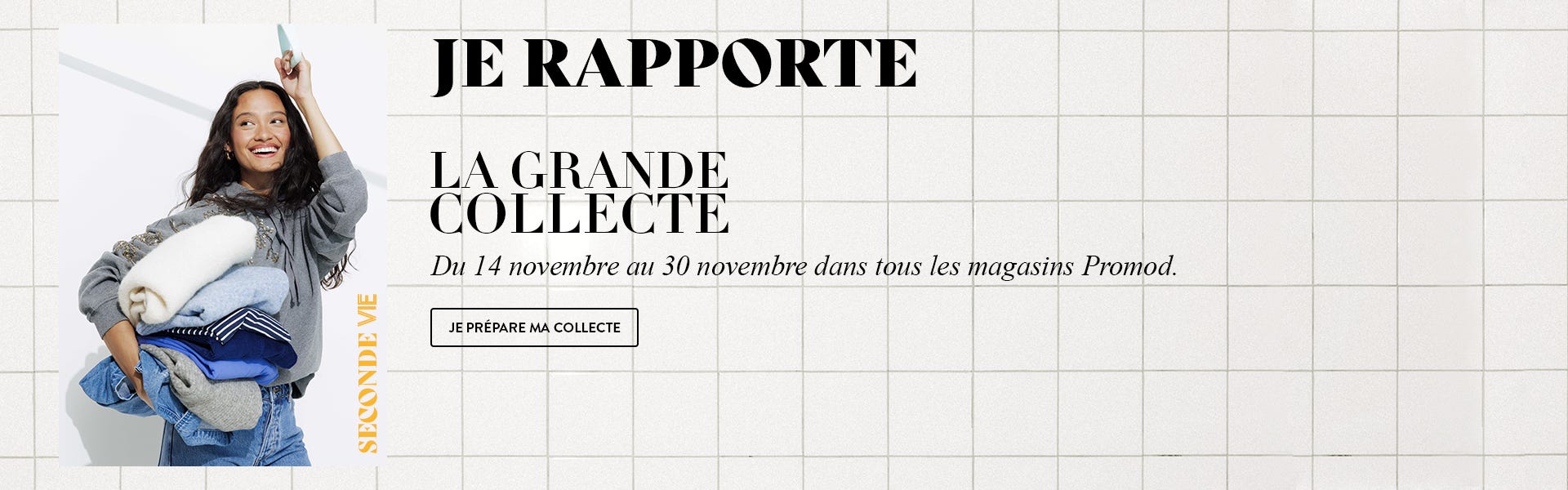 Grande collecte, je rapporte