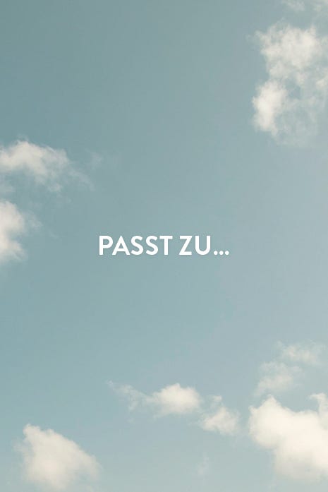 passt zu
