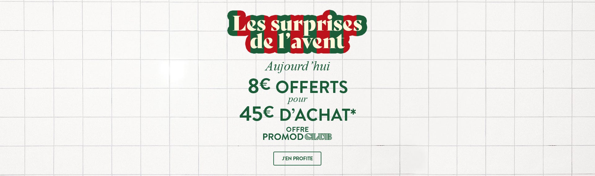 surprise de l'avent 8 pour 45