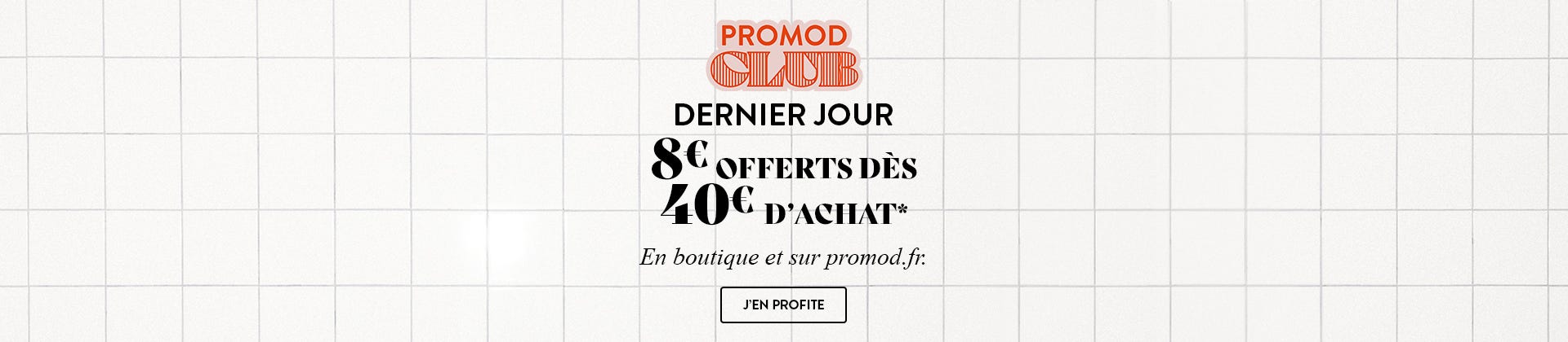 8€ offerst dès 40€ 'achat
