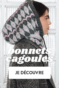 Bonnets, cagoules. Je découvre