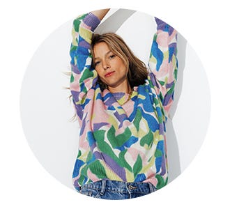 Pull coloré
