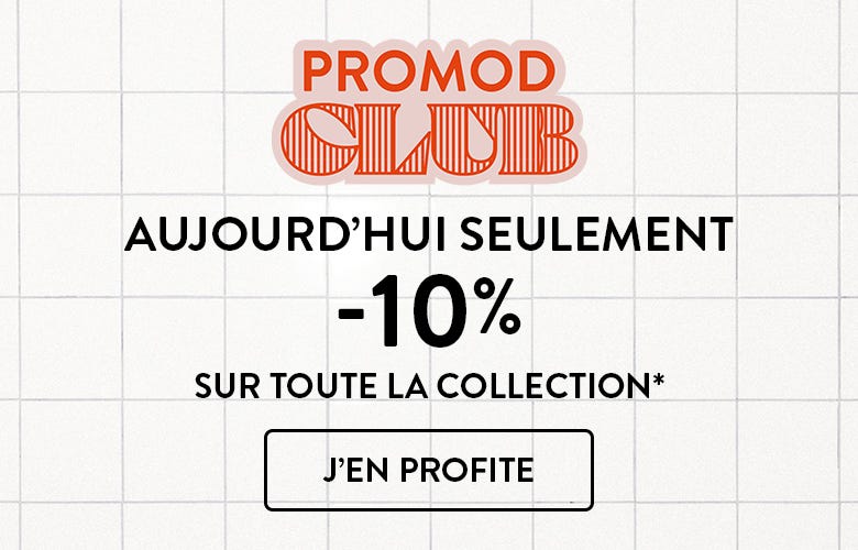 promd club -10% sur toute la collection