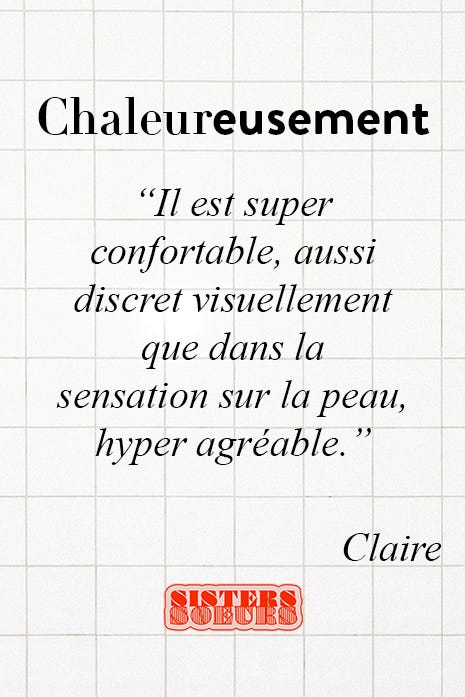 "Il est super confortable"