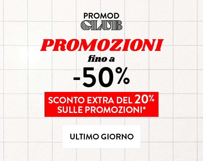 -20% sulle promozioni*
