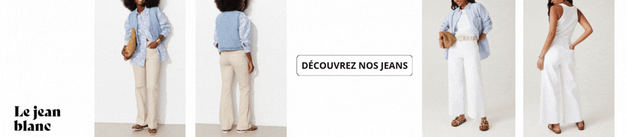 le jean blanc, découvrez nos jeans
