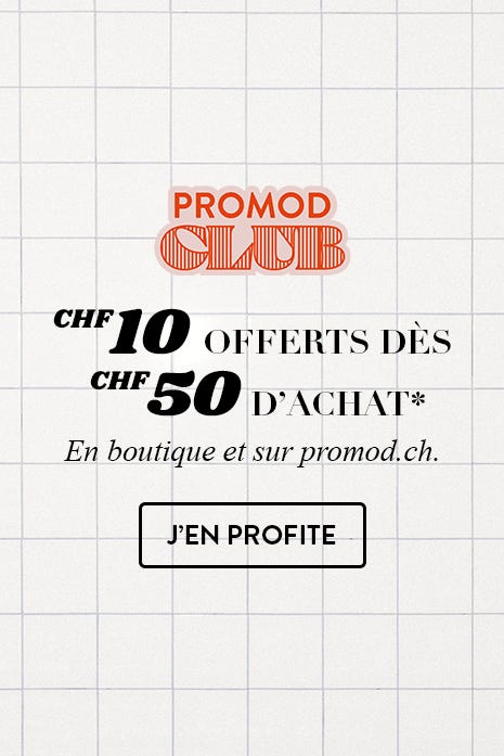 10€ offerts dès 50€ d'achat*