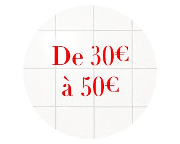 30 à 50€
