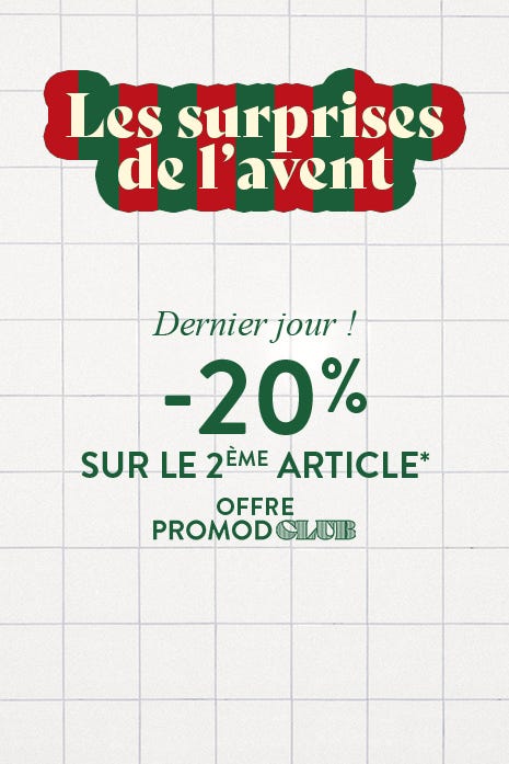 -20% sur le deuxième article