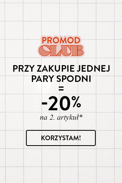 un pantalon / un jean + un 2ème article = -20% 